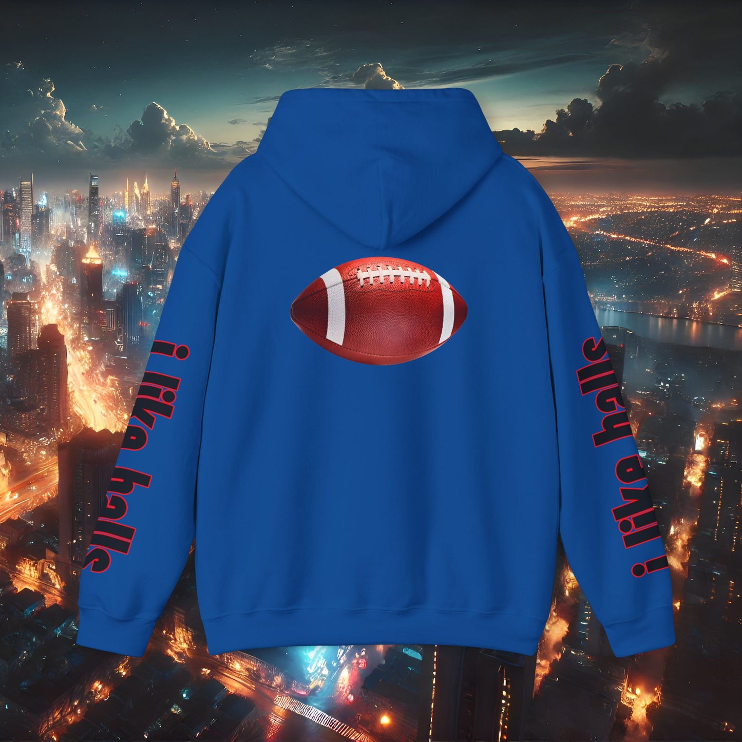 i like balls Unisex Hoodie - RECOMMEND BUYING 1 SIZE BIGGER THAN YOUR NORMAL