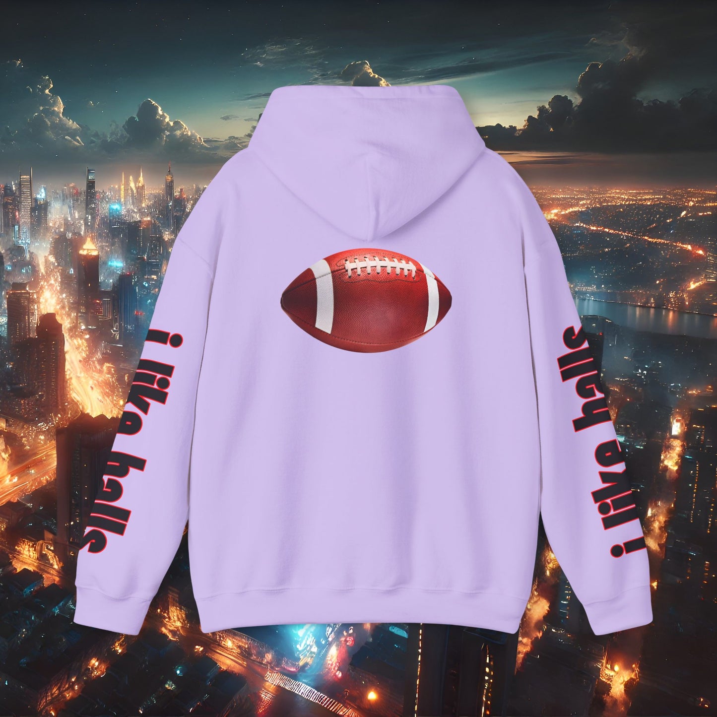 i like balls Unisex Hoodie - RECOMMEND BUYING 1 SIZE BIGGER THAN YOUR NORMAL