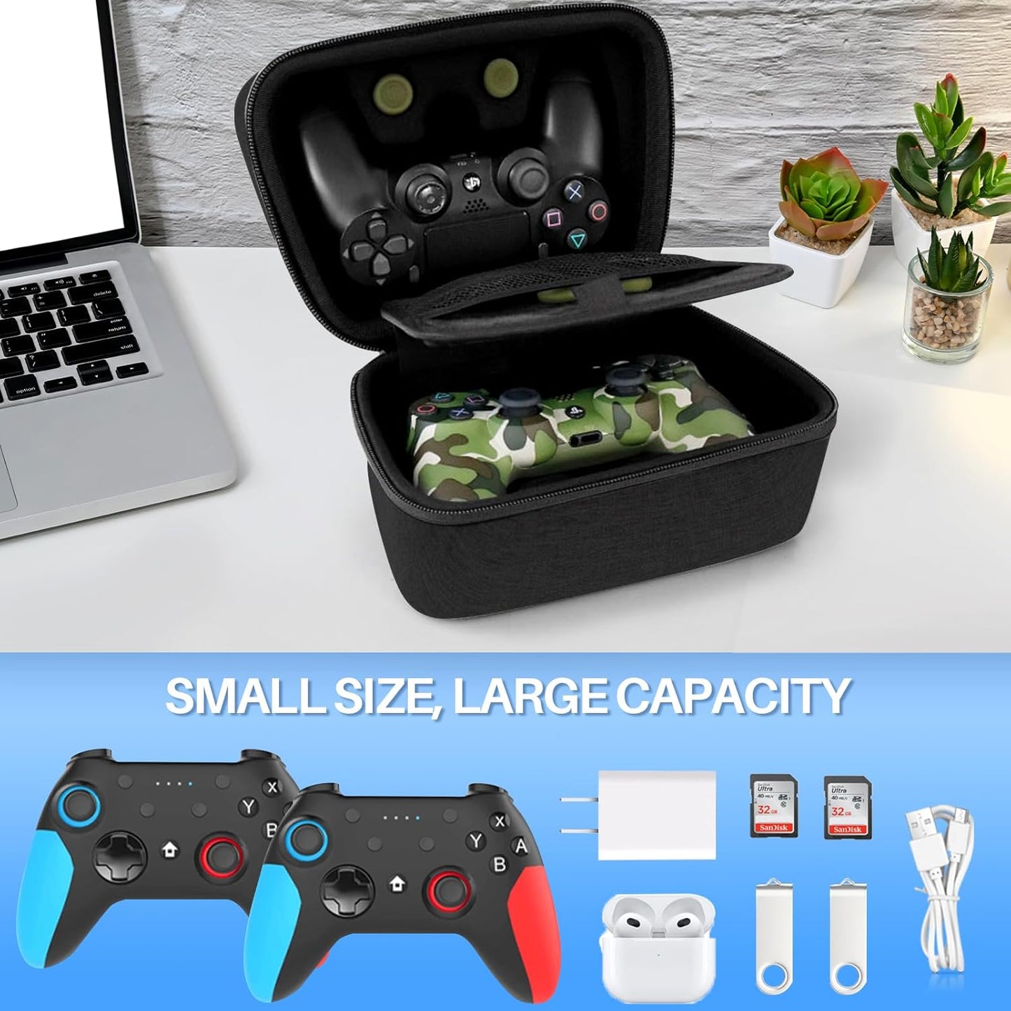 Hard Cover Controller Case