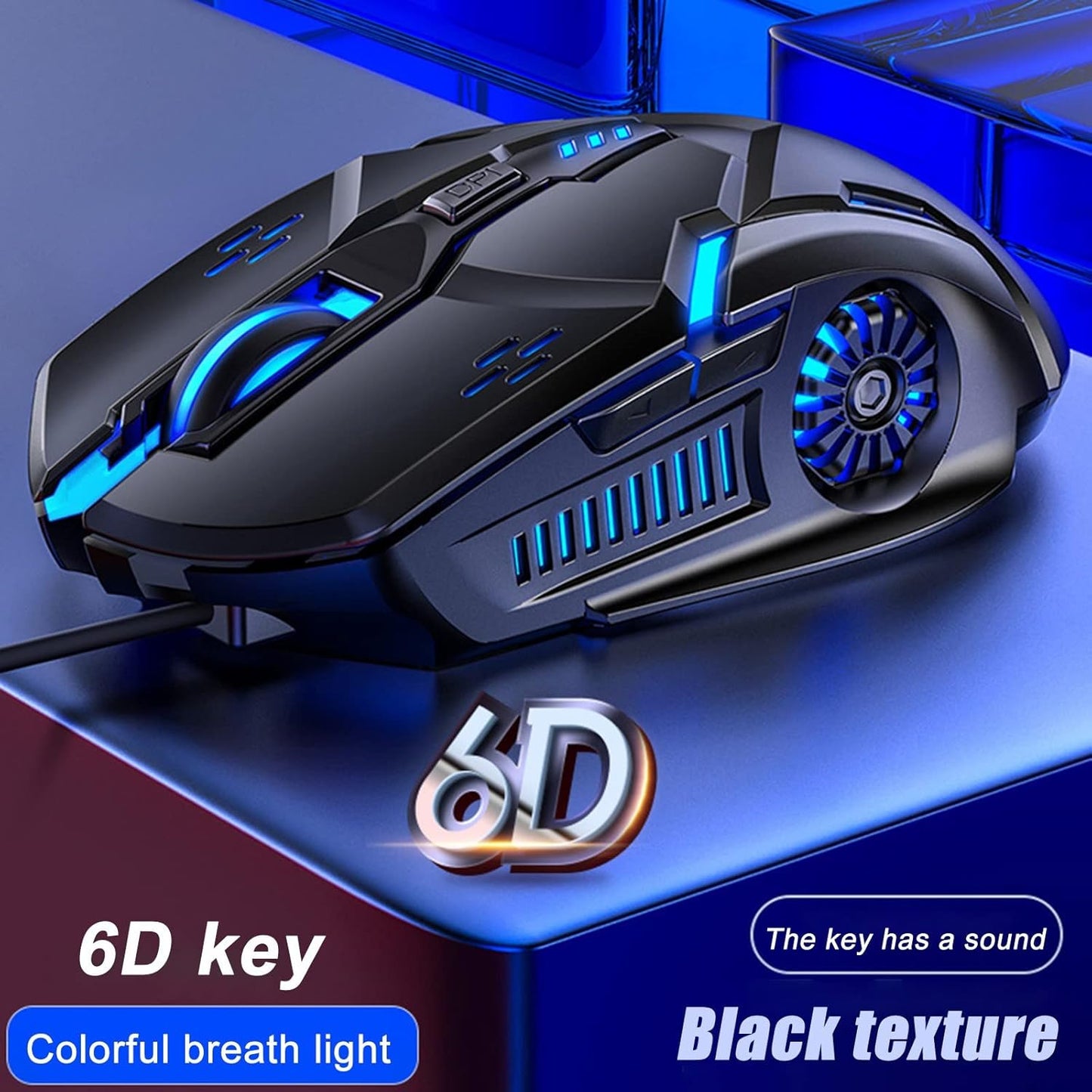 6D Colorful Gaming Mouse