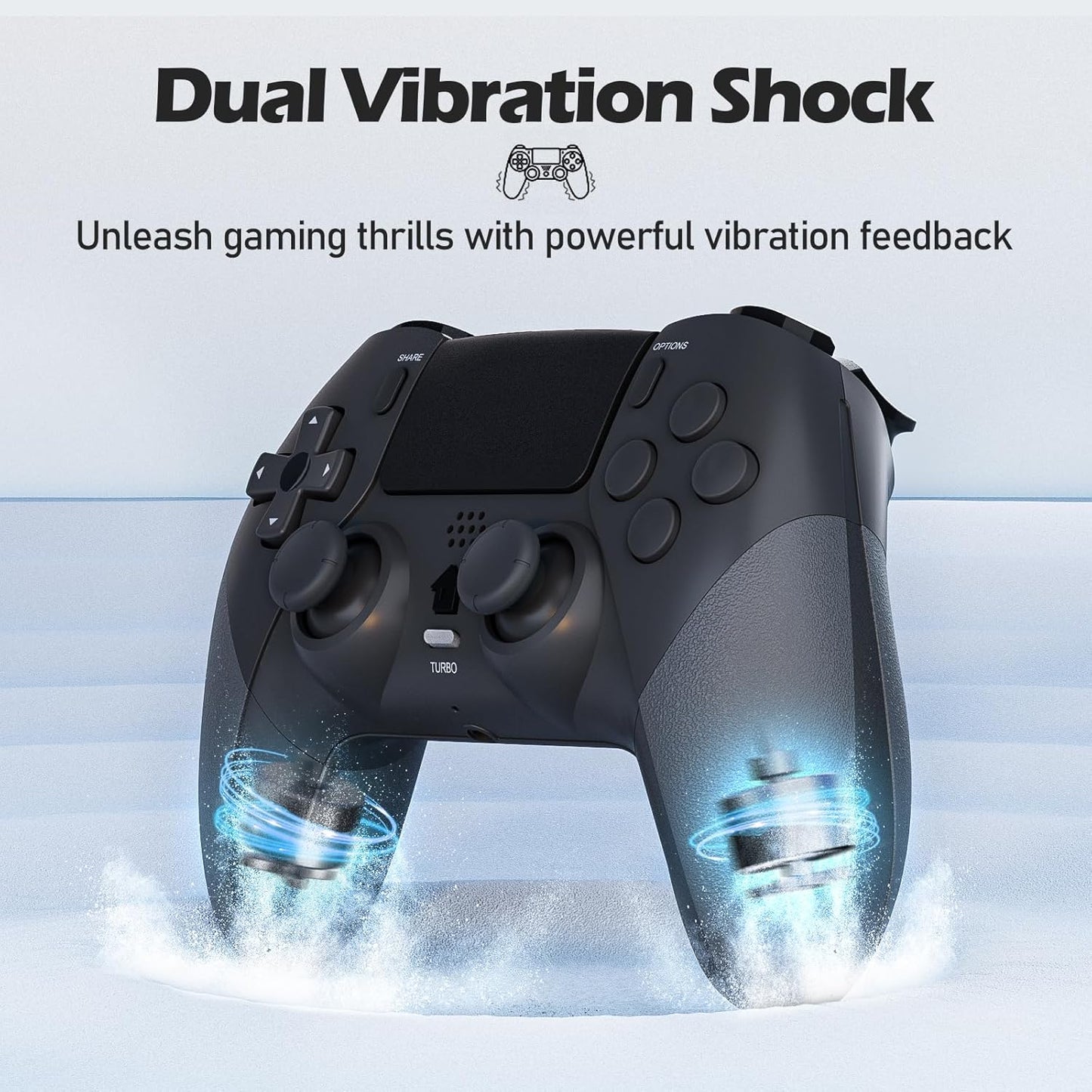 Wireless Controller for PS4 with 2 Mapping Buttons