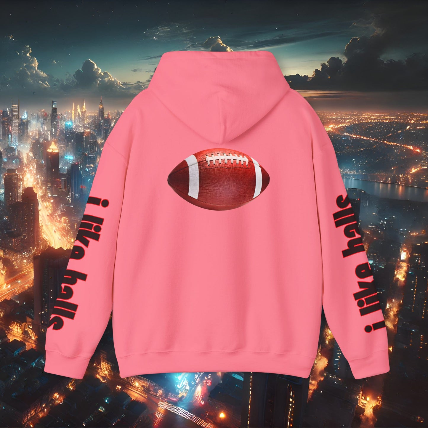 i like balls Unisex Hoodie - RECOMMEND BUYING 1 SIZE BIGGER THAN YOUR NORMAL