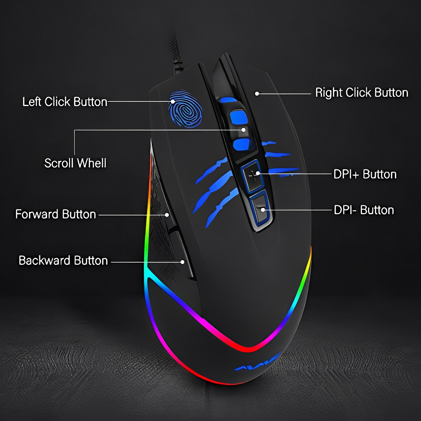 Wired Gaming Mouse Chroma RGB